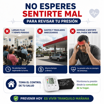HeartTrack™ / Monitoreo práctico para cuidar tu salud