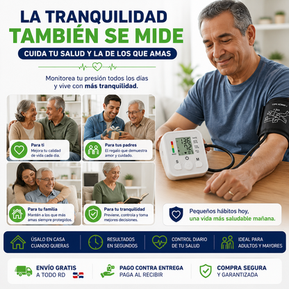 HeartTrack™ / Monitoreo práctico para cuidar tu salud