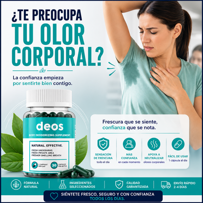 Deos FreshCore™ / Una cápsula al día para una rutina más fresca y segura