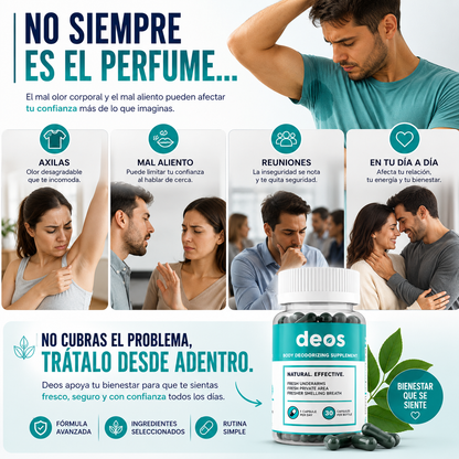 Deos FreshCore™ / Una cápsula al día para una rutina más fresca y segura