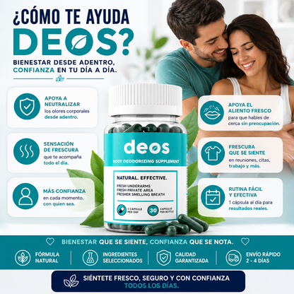 Deos FreshCore™ / Una cápsula al día para una rutina más fresca y segura