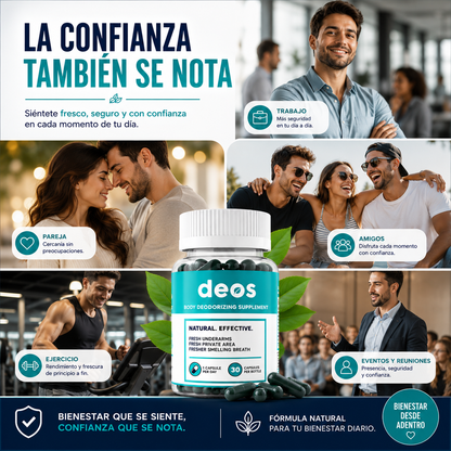 Deos FreshCore™ / Una cápsula al día para una rutina más fresca y segura